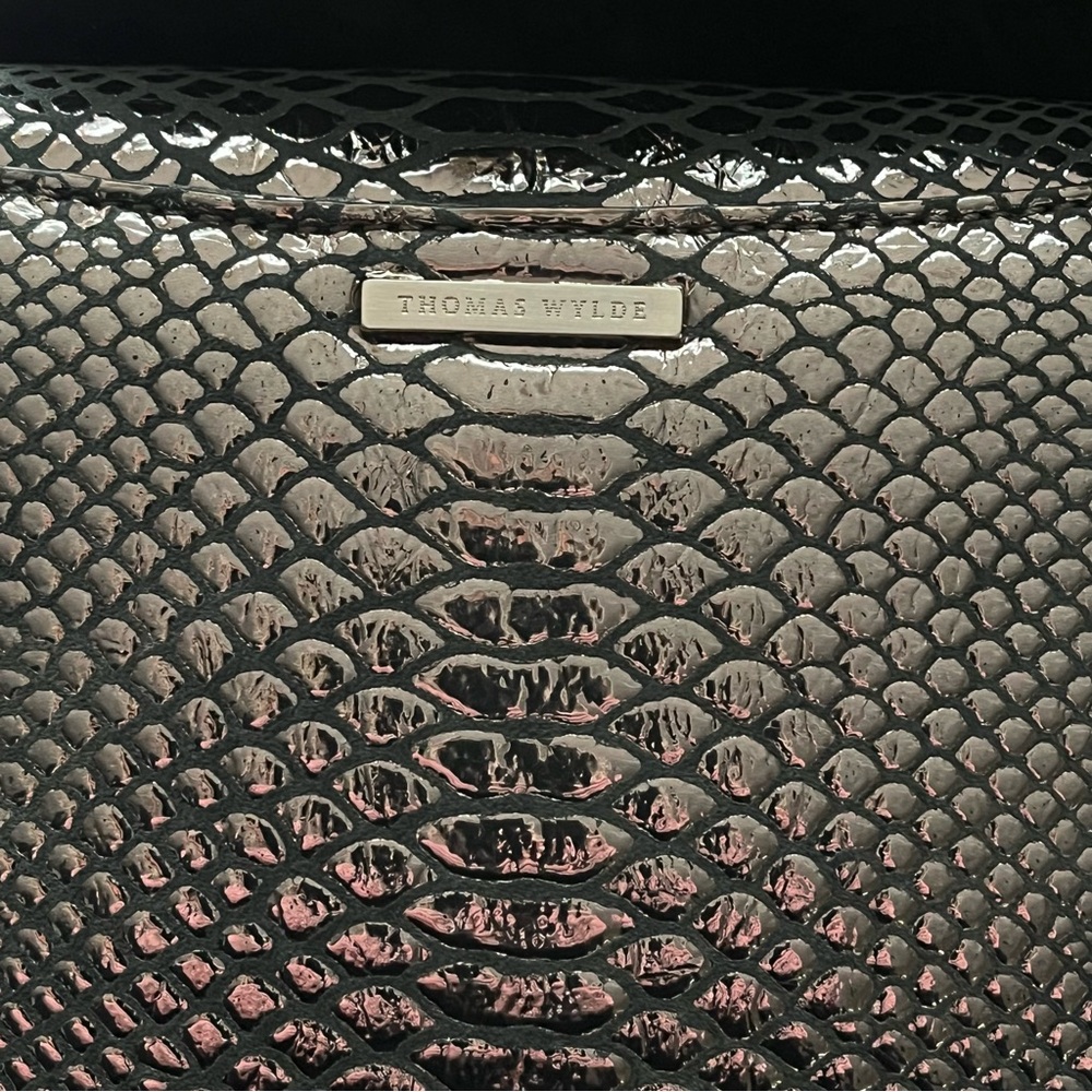 Thomas Wylde Studded Metallic Clutch - Picture 6 of 9